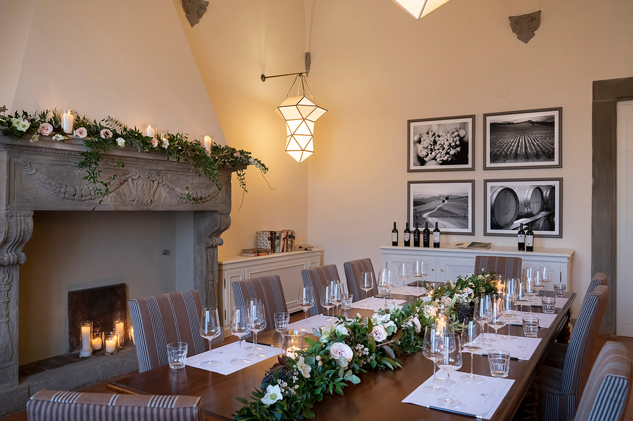Interior and wine photography